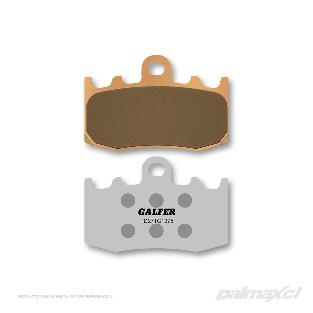 Pastillas delanteras de freno sinterizadas sport FD271-G1375 (BMW) | Galfer